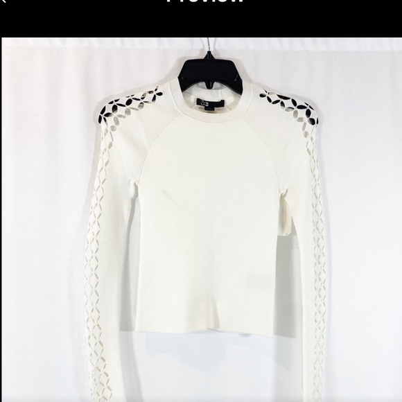 🤍⭐️Alexander Wang cutout raglan sweater🤍⭐️ - Picture 4 of 8